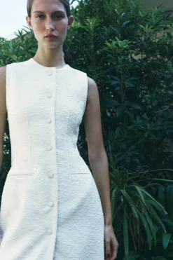 Online VESTIDO RECTO ESTRUCTURA ZW COLLECTION Mujer Vestidos