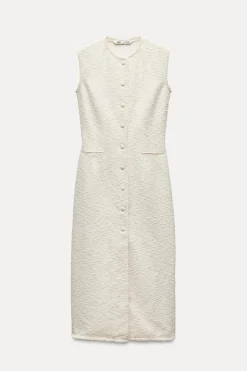 Online VESTIDO RECTO ESTRUCTURA ZW COLLECTION Mujer Vestidos