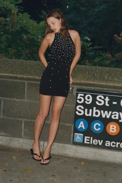 New VESTIDO SEAMLESS HALTER JOYAS Mujer Vestidos