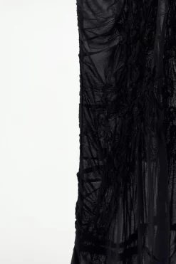 Sale VESTIDO SEMITRANSPARENTE TEXTURA Mujer Vestidos|Lenceria