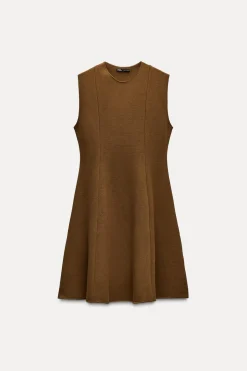 Sale VESTIDO SKATER PUNTO STRETCH Mujer Vestidos