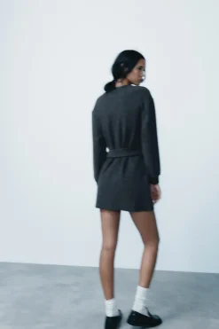 Discount VESTIDO SOFT CINTURÓN Mujer Vestidos