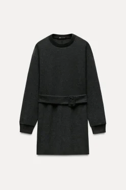 Discount VESTIDO SOFT CINTURÓN Mujer Vestidos