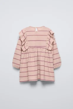 Niños ZARA 1½ - 6 Años·Vestidos / Petos|6 - 18 Meses·Vestidos / Monos<VESTIDO SOFT TOUCH VOLANTES