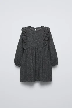 Niños ZARA 1½ - 6 Años·Vestidos / Petos|6 - 18 Meses·Vestidos / Monos<VESTIDO SOFT TOUCH VOLANTES