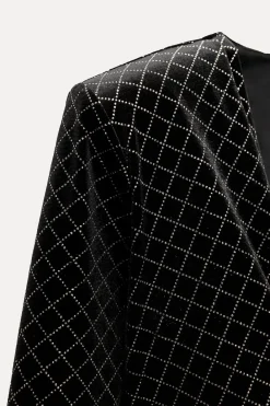 Sale VESTIDO TERCIOPELO BRILLOS Mujer Vestidos