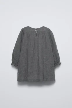 Niños ZARA 1½ - 6 Años·Vestidos / Petos|6 - 18 Meses·Vestidos / Monos<VESTIDO TEXTURA LAZO ANIMAL PRINT