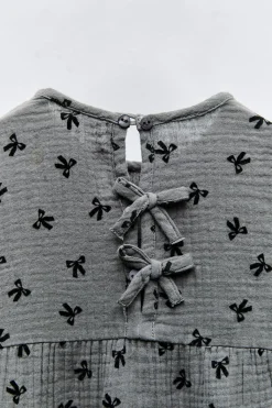 Niños ZARA 1½ - 6 Años·Vestidos / Petos<VESTIDO TEXTURA LAZOS