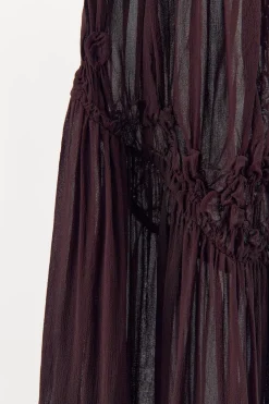 Best VESTIDO TEXTURA PUNTILLA Mujer Vestidos