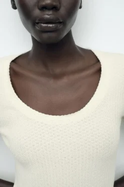 New VESTIDO TEXTURA SOFT Mujer Vestidos