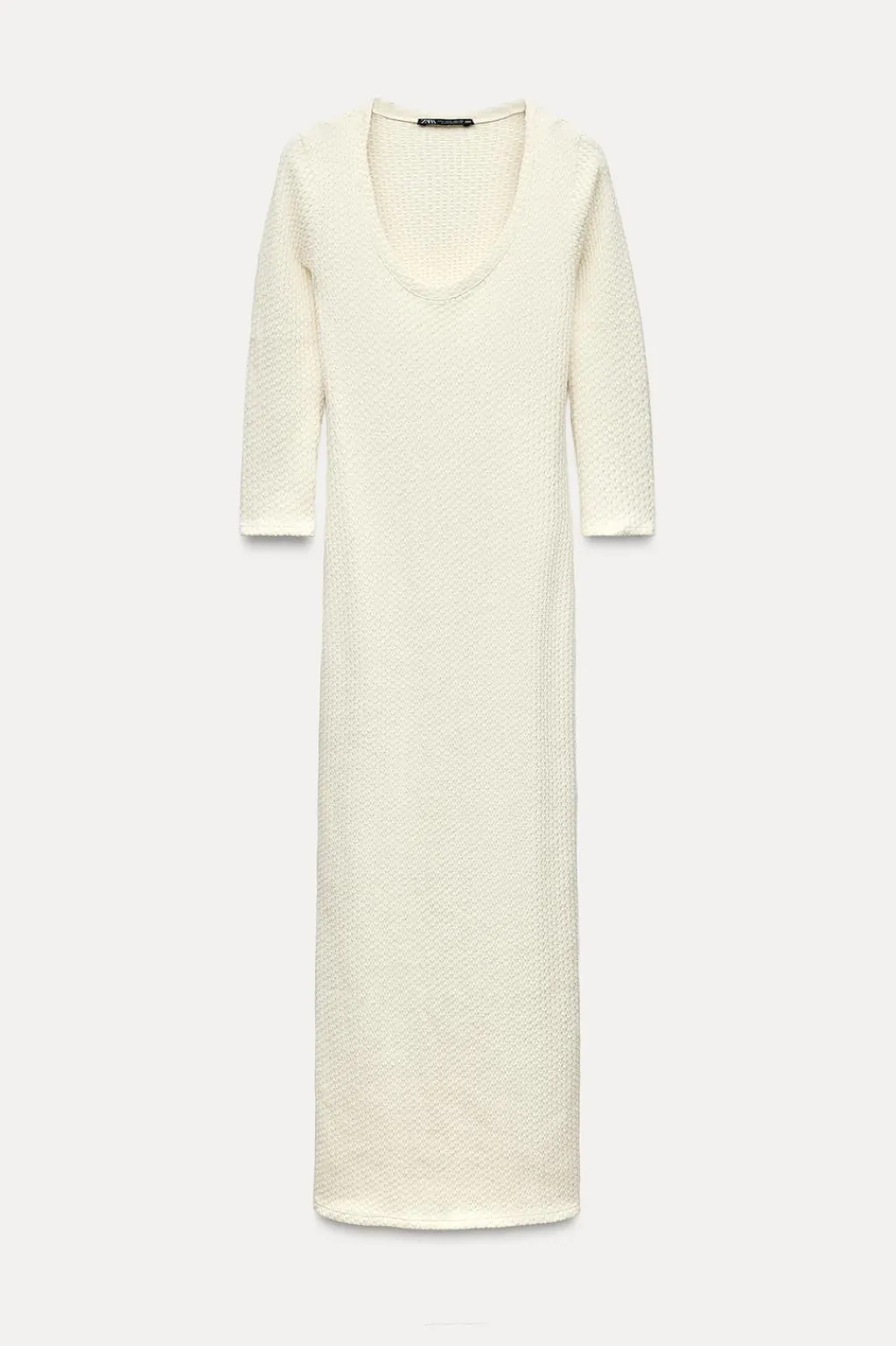 New VESTIDO TEXTURA SOFT Mujer Vestidos