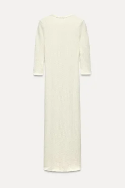 New VESTIDO TEXTURA SOFT Mujer Vestidos