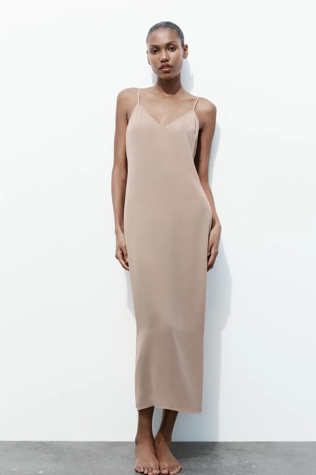 New VESTIDO TIPO FORRO LARGO Mujer Vestidos