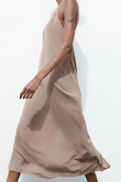 New VESTIDO TIPO FORRO LARGO Mujer Vestidos