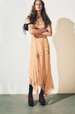 Clearance VESTIDO TIRANTES BORDADO ZW COLLECTION Mujer Vestidos