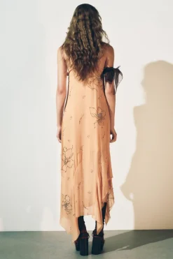 Clearance VESTIDO TIRANTES BORDADO ZW COLLECTION Mujer Vestidos