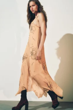 Clearance VESTIDO TIRANTES BORDADO ZW COLLECTION Mujer Vestidos