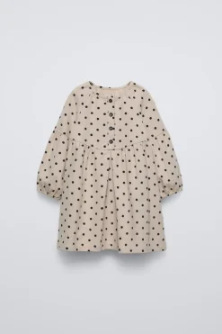 Niños ZARA 1½ - 6 Años·Vestidos / Petos|6 - 18 Meses·Vestidos / Monos<VESTIDO TOPOS