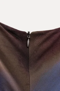 Outlet VESTIDO TUL DRAPEADO Mujer Vestidos