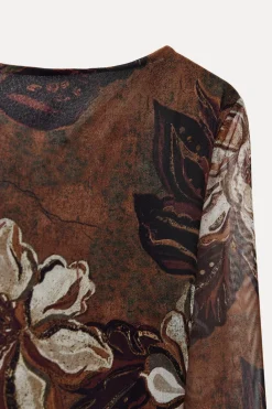 Online VESTIDO TUL ESTAMPADO Mujer Vestidos