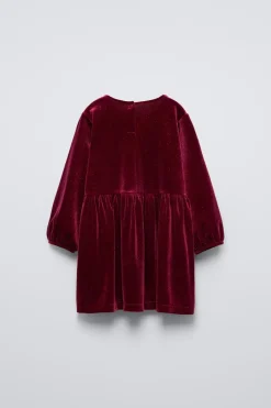 Niños ZARA 1½ - 6 Años·Vestidos / Petos<VESTIDO VELVET BRILLOS