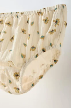 Niños ZARA 6 - 18 Meses·Vestidos / Monos|6 - 18 Meses·Braguitas / Bermudas<VESTIDO Y BRAGUITA FLORES