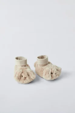 Niños ZARA 0 - 6 Meses·Patucos<ZAPATILLA DE CASA CONEJITO