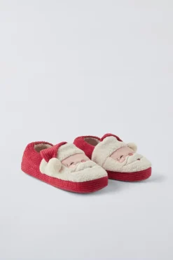 Niños ZARA 6 - 14 Años·Zapatos|6 - 14 Años·Zapatos<ZAPATILLA DE CASA PAPÁ NOEL