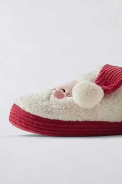 Niños ZARA 6 - 14 Años·Zapatos|6 - 14 Años·Zapatos<ZAPATILLA DE CASA PAPÁ NOEL