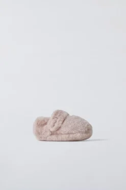 Niños ZARA 0 - 6 Meses·Patucos<ZAPATILLA DE CASA PELO