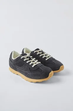 Niños ZARA 6 - 14 Años·Zapatos|6 - 14 Años·Zapatos<ZAPATILLA DEPORTIVA PIEL