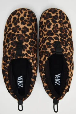 Best ZAPATILLAS ACOLCHADAS ESTAMPADO ANIMAL 3M THINSULATE Mujer Zapatos