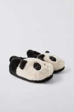 Niños ZARA 6 - 14 Años·Zapatos|6 - 14 Años·Zapatos<ZAPATILLAS DE CASA OSO PANDA