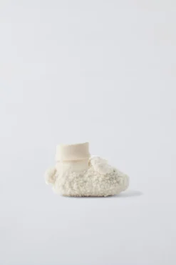 Niños ZARA 0 - 6 Meses·Patucos|0 - 6 Meses·Homewear<ZAPATILLAS DE CASA OVEJITA