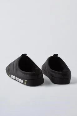 Niños ZARA 6 - 14 Años·Zapatos|6 - 14 Años·Zapatos<ZAPATILLAS DE CASA TEXTO