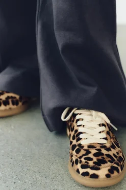 Clearance ZAPATILLAS DEPORTIVA PIEL ESTAMPADO ANIMAL Mujer Zapatos