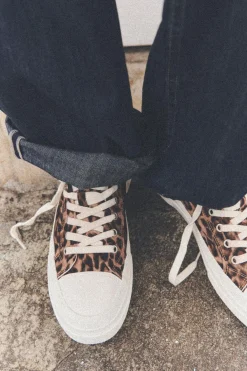 Clearance ZAPATILLAS DEPORTIVAS BAMBA ESTAMPADO ANIMAL Mujer Zapatos