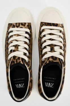 Clearance ZAPATILLAS DEPORTIVAS BAMBA ESTAMPADO ANIMAL Mujer Zapatos