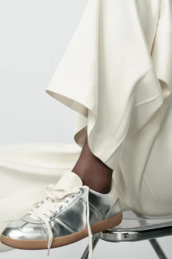 Clearance ZAPATILLAS DEPORTIVAS EFECTO METALIZADO Mujer Zapatos