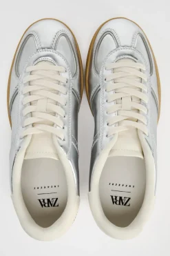 Clearance ZAPATILLAS DEPORTIVAS EFECTO METALIZADO Mujer Zapatos