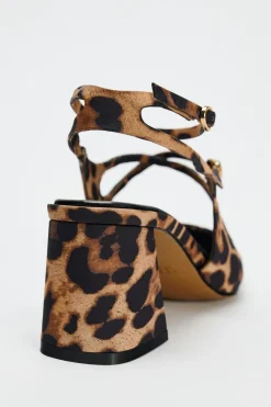 Hot ZAPATO DESTALONADO ESTAMPADO ANIMAL Mujer Zapatos