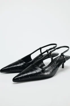 New ZAPATO DESTALONADO TACÓN KITTEN Mujer Zapatos