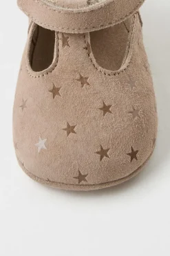 Niños ZARA 0 - 6 Meses·Patucos<ZAPATO ESTRELLAS PIEL
