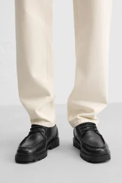 Fashion ZAPATO PIEL BORDÓN Hombre Zapatos