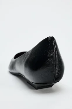 Hot ZAPATO PUNTA EFECTO ACHAROLADO Mujer Zapatos