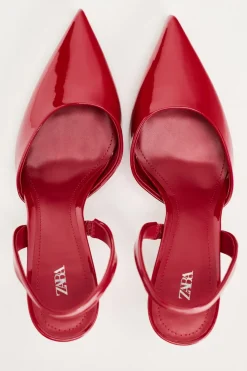 New ZAPATO TACÓN ACHAROLADO Mujer Zapatos