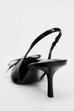 Fashion ZAPATO TACÓN ACHAROLADO LAZO Mujer Zapatos