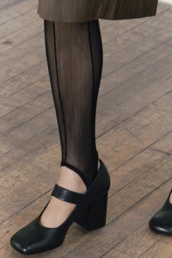 Outlet ZAPATO TACÓN ANCHO PIEL Mujer Zapatos