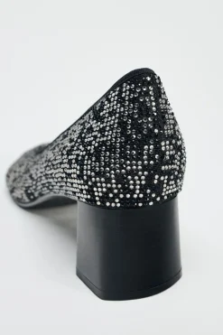 New ZAPATO TACÓN BRILLOS Mujer Zapatos