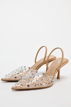 Clearance ZAPATO TACÓN DESTALONADO BRILLOS Mujer Zapatos